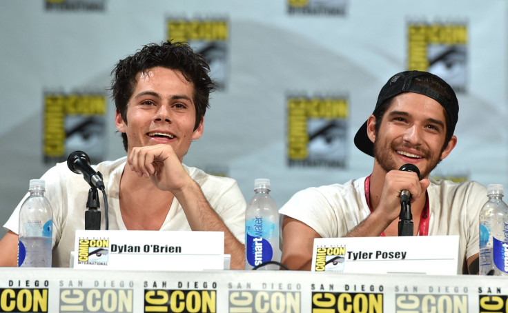 Dylan O'Brien and Tyler Posey 2 San Diego Comic-Con 2014