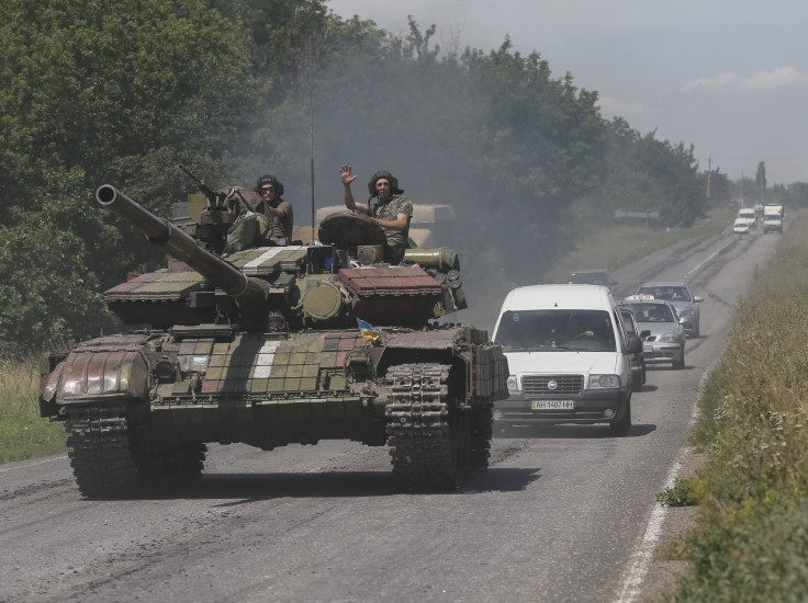 Ukrainian tank