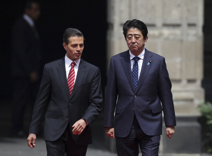 Abe and Pena Nieto