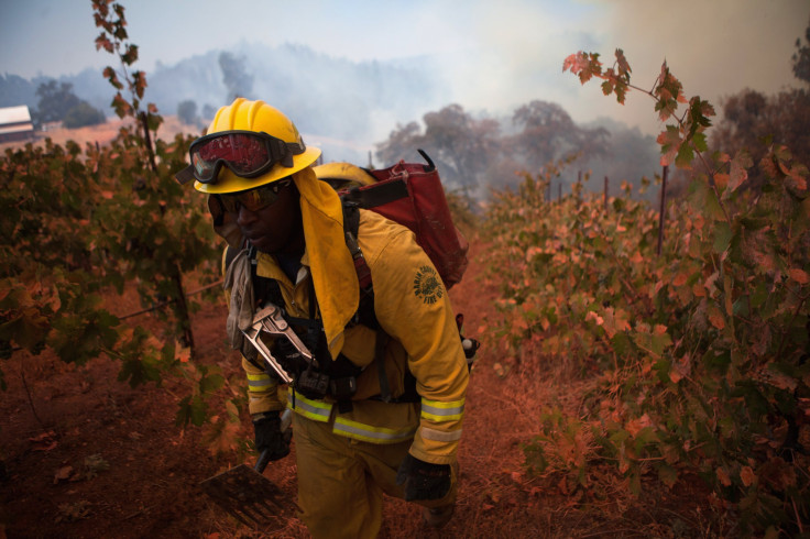 California Sand Fire