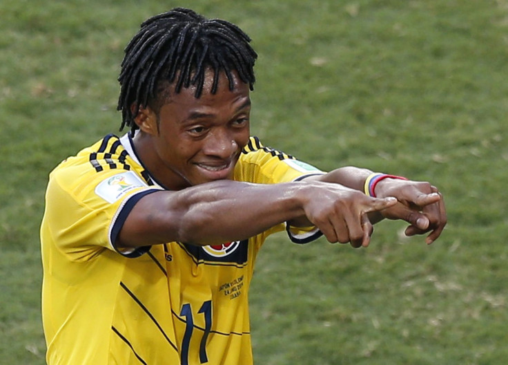 Fiorentina and Colombia winger Juan Cuadrado