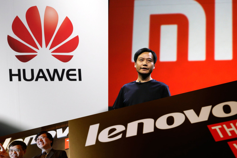 xiaomi huawei lenovo