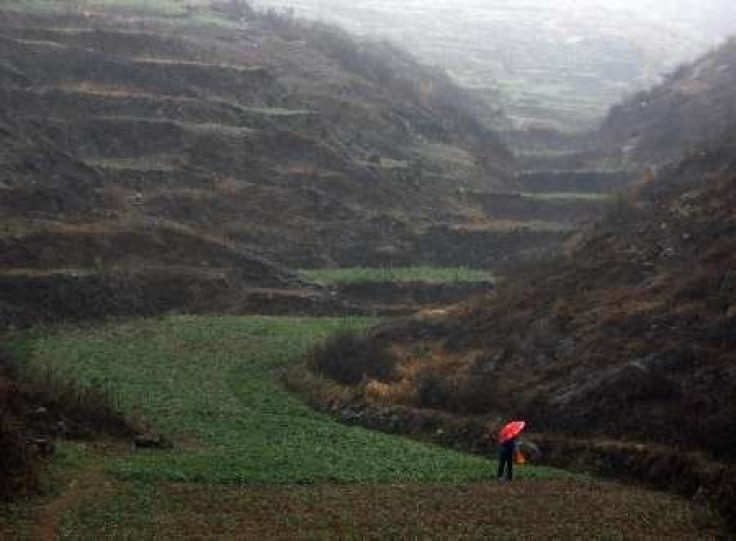China's drought area to see rain or snow