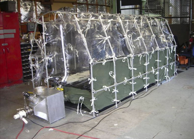 Aeromedical Biological Containment System
