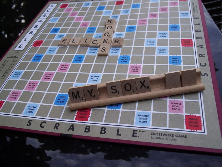 Scrabble board