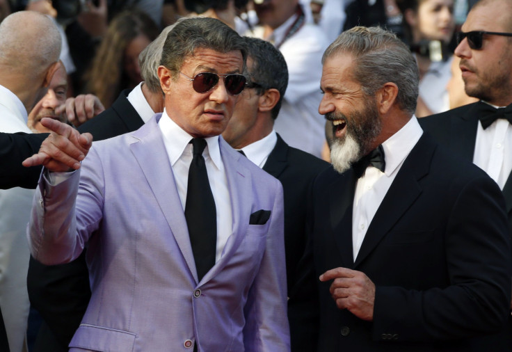 Stallone, Mel Gibson at Expendables 3 premiere 