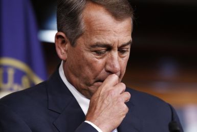 Sad John Boehner