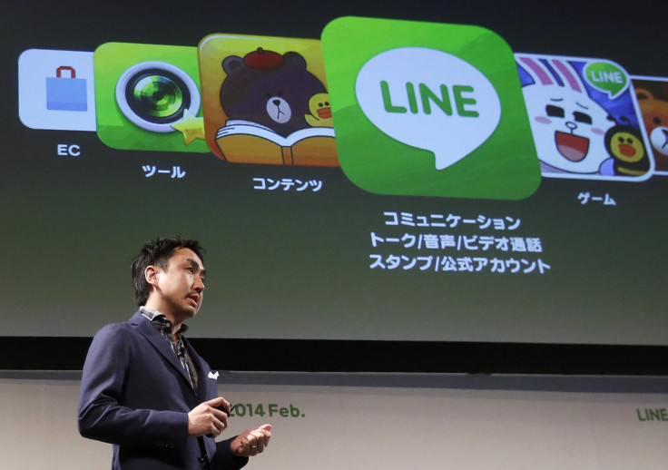 Line chat application