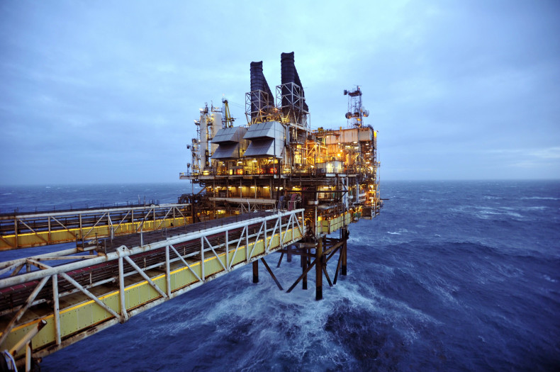 North Sea Offshore Oil Well