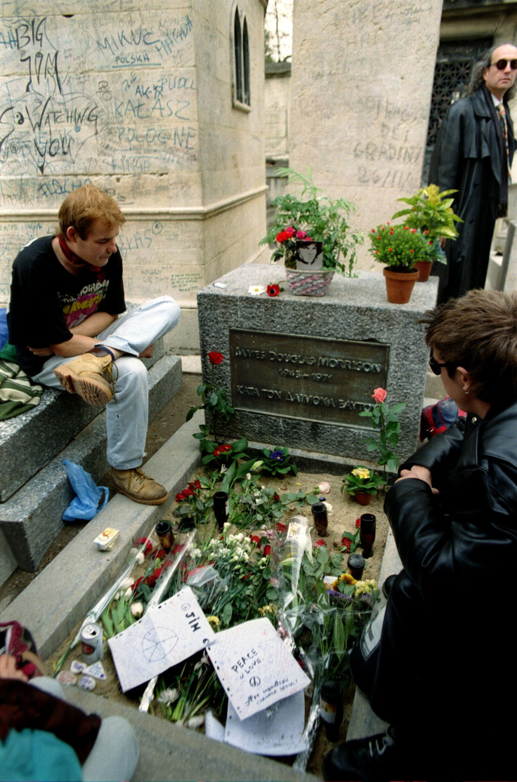 Jim Morrison's grave