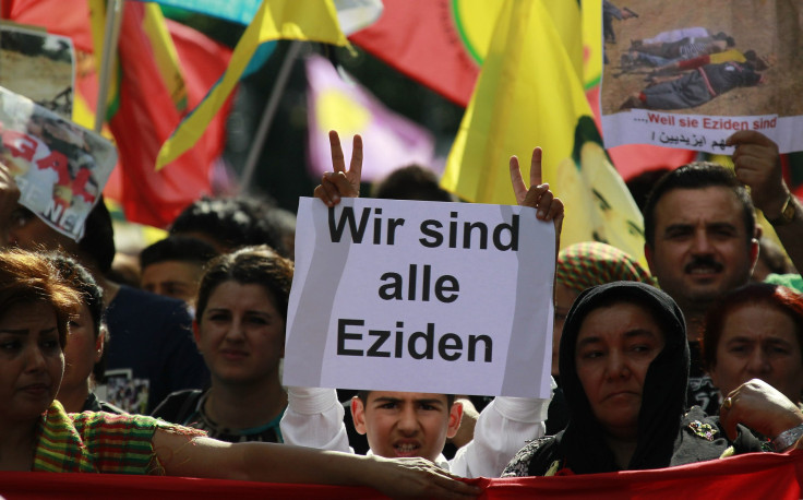 Kurdish Demonstrator-Aug. 9, 2014