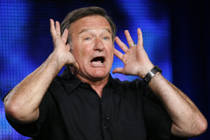 Comedian Robin Williams