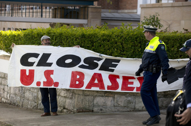 US Bases In Australia_Protests_Aug12