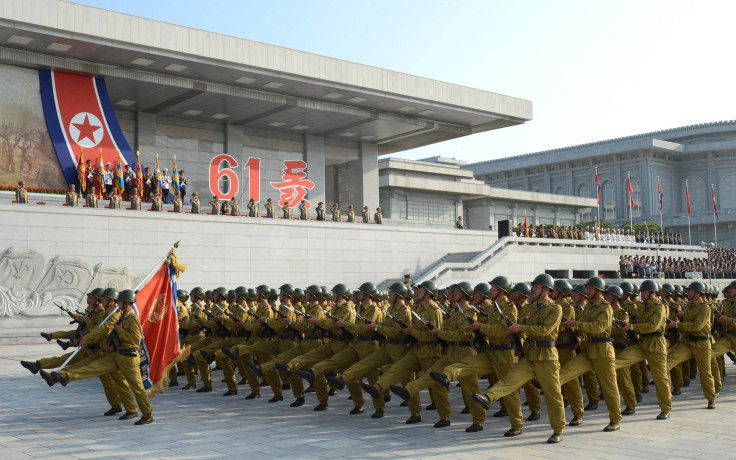 North Korean military parade