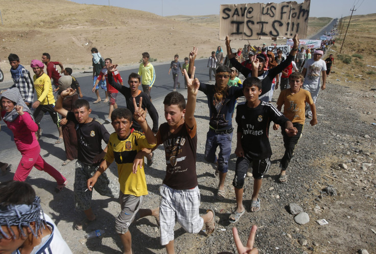 Displaced Yazidi community in Iraq