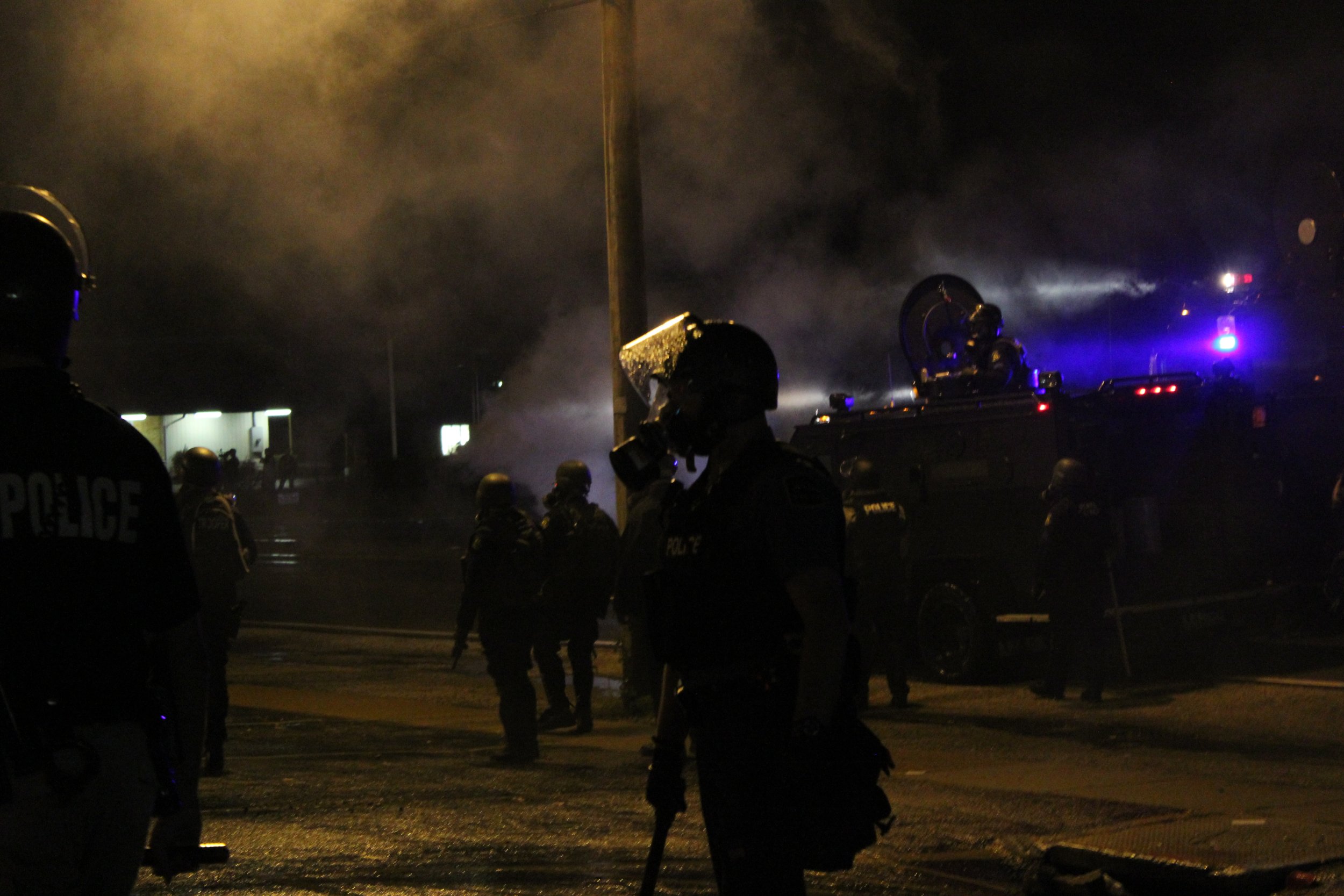 Ferguson Police Say Gas, Arrests Necessary After Protester Was Shot