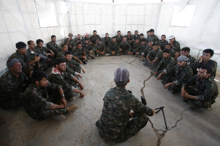 Yazidis-YPG Basic Training-Aug. 16, 2014