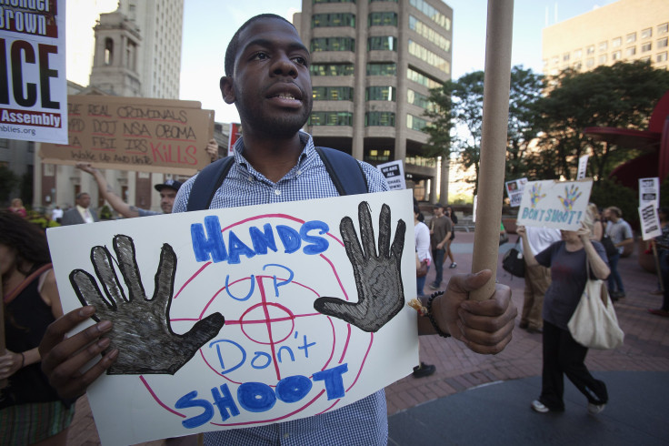 Ferguson protester