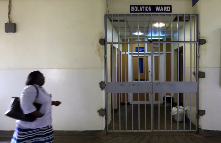 Ebola patients treatment ward