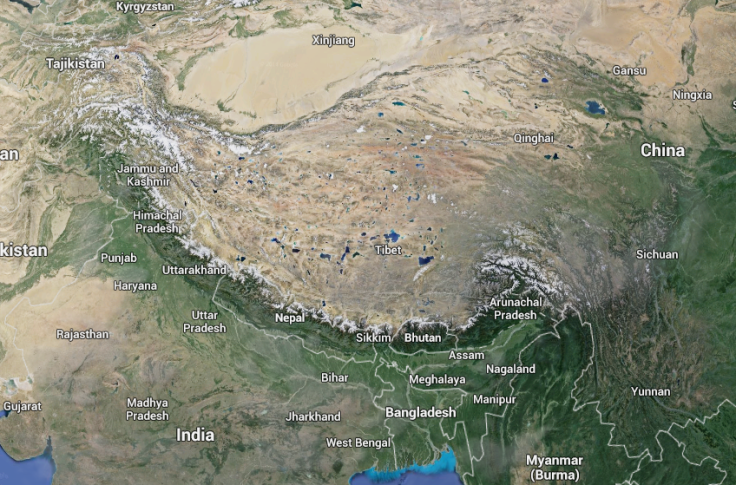 Tibetan Plateau Map