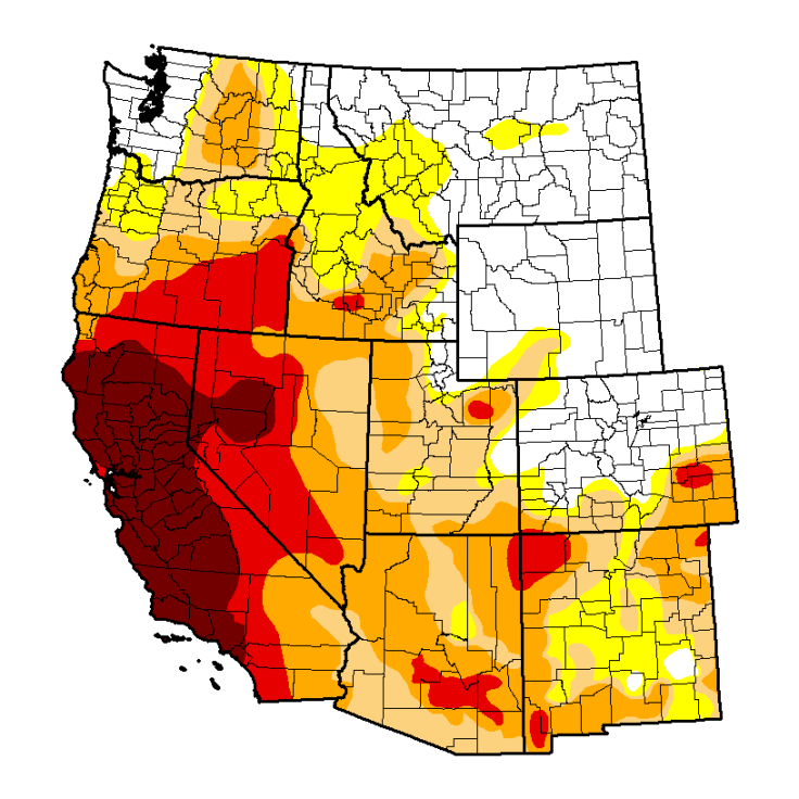 U.S. West Drought 2014