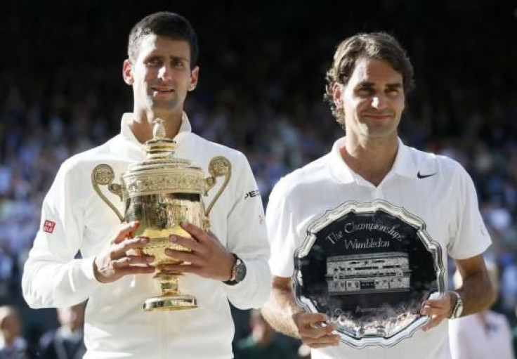 Novak Djokovic Roger Federer