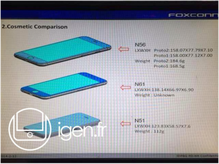 iphone 6 dimensions leaked rumors release date