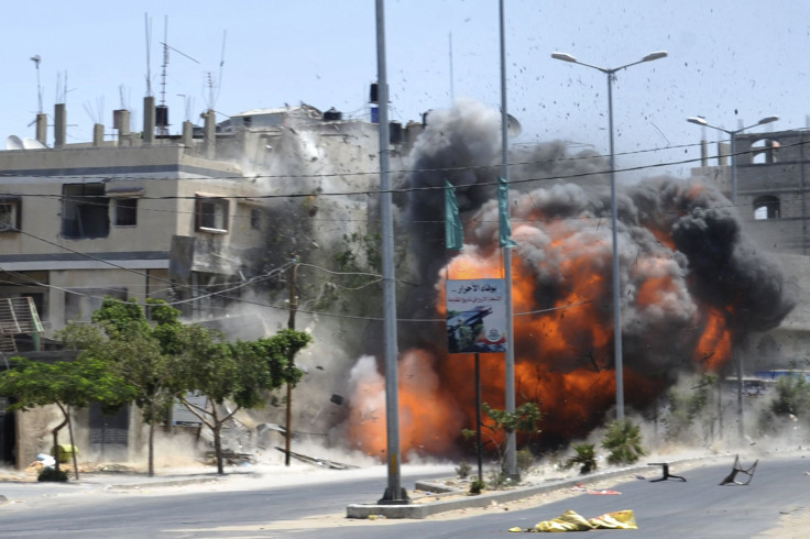 Gaza building collapse