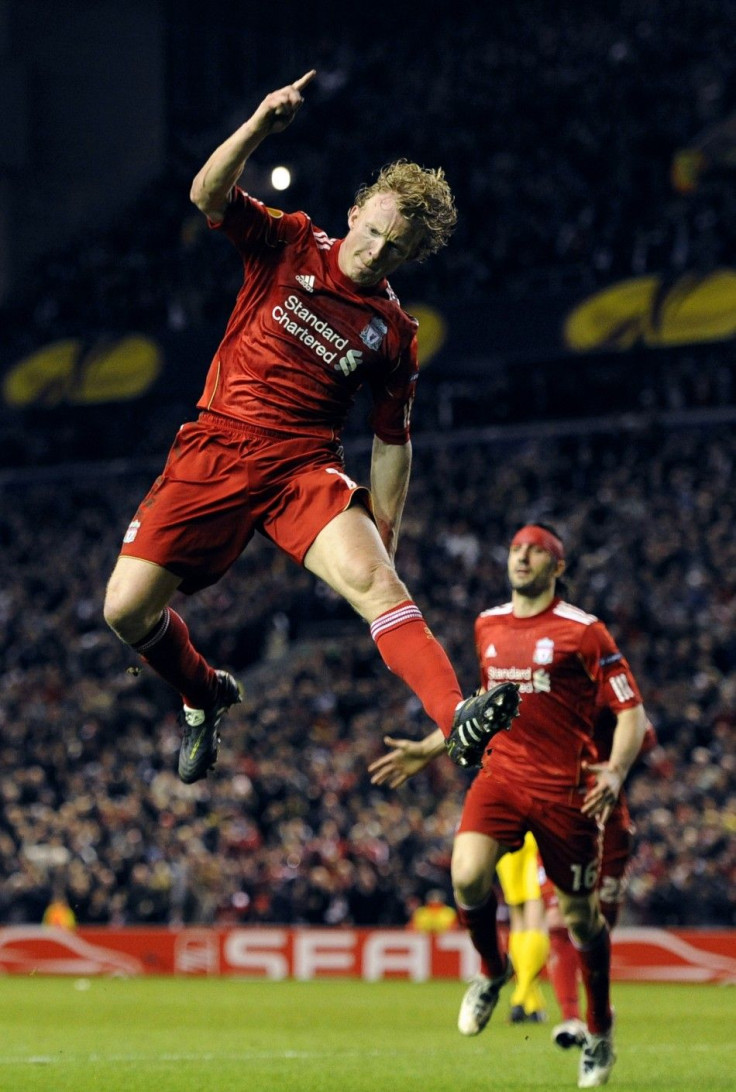 Kuyt has gone down Liverpool's pecking order this season.