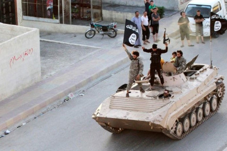 ISIS tank in Syria