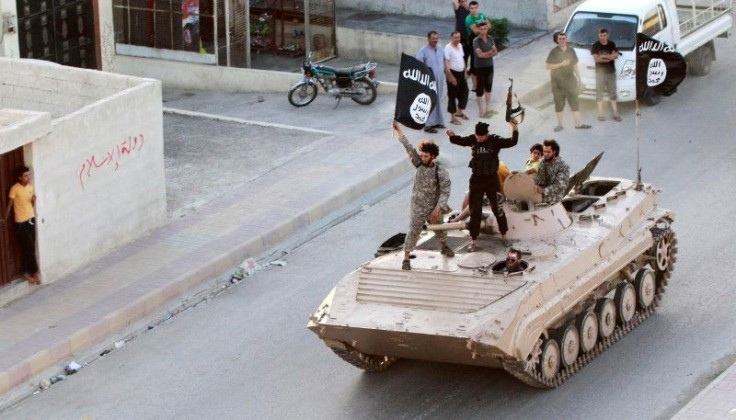 ISIS tank in Syria