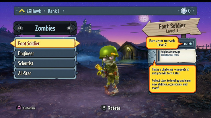 Plants Versus Zombies 1