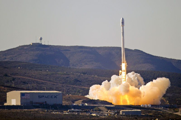 Falcon 9 rocket launch