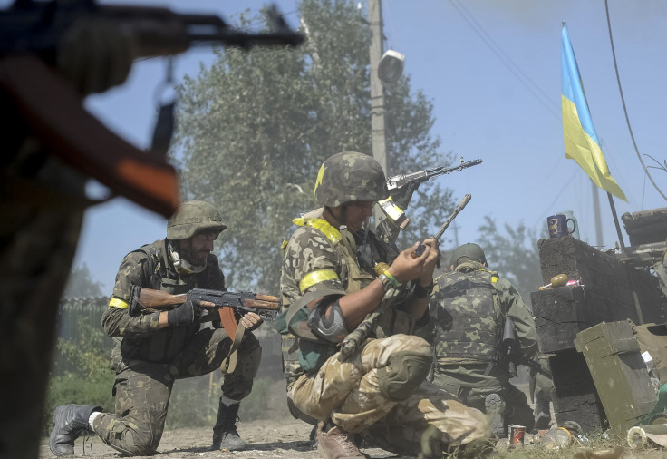Ukraine military fighting rebels