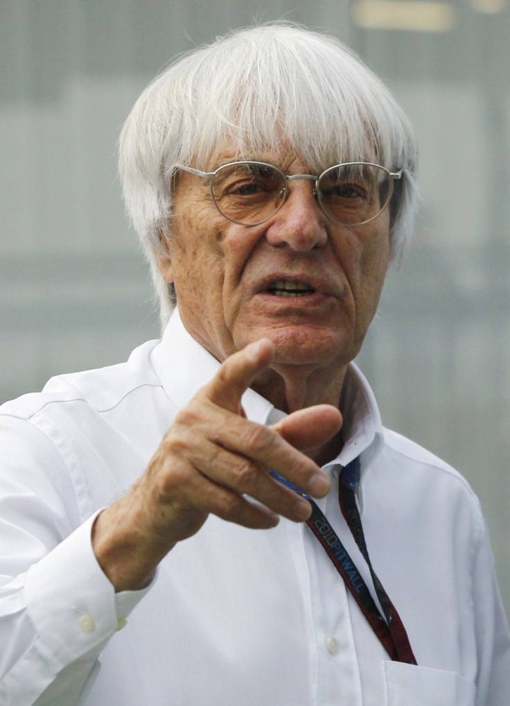 Bernie and Slavica Ecclestone