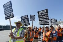 Long Beach Labor Union Strike