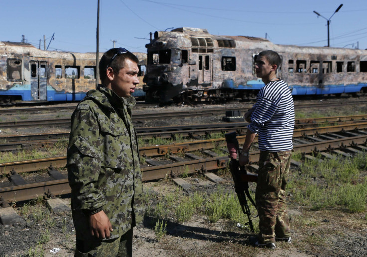 Ilovaysk, Ukraine, Aug. 31, 2014