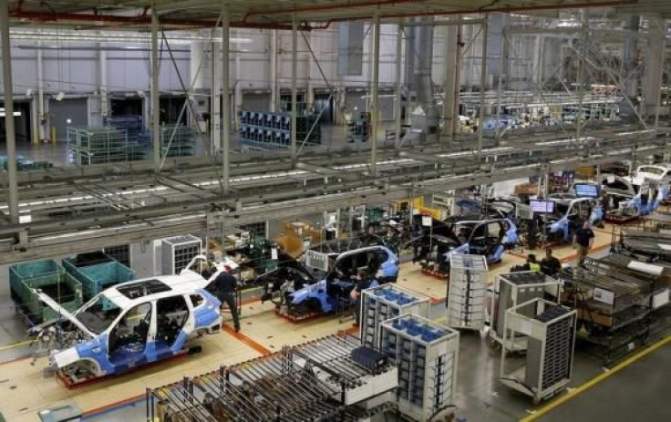 BMW assembly line