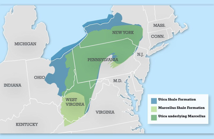 Utica Shale Map