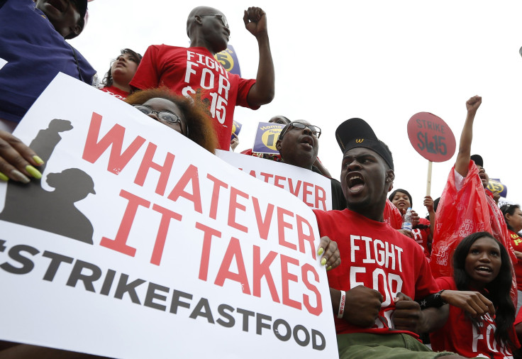 fast food protest
