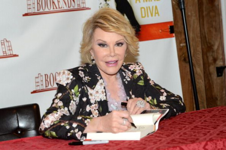 Joan Rivers signing book