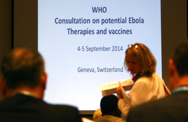 WHO emergency meeting Ebola
