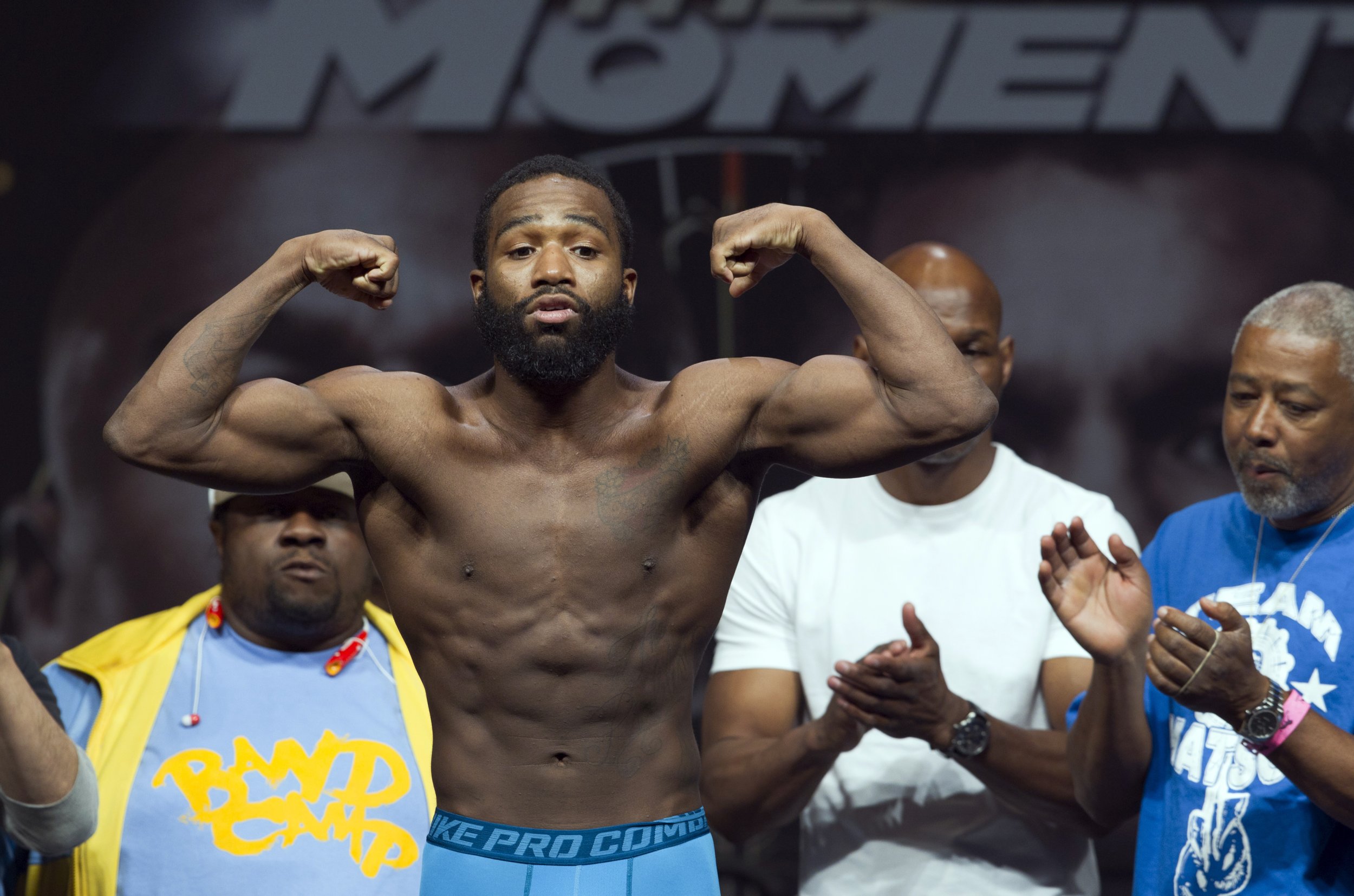 Adrien Broner Chokes Emanuel Taylor At Press Conference Ahead Of Next