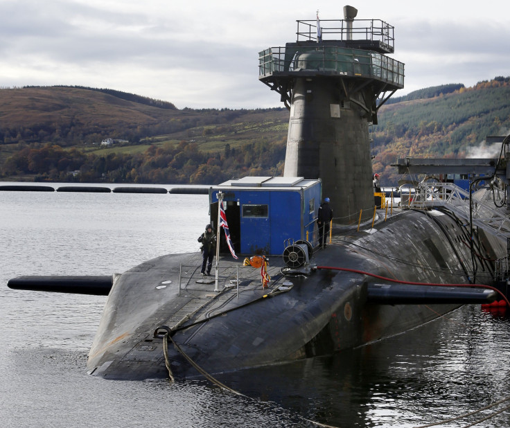 HMS Victorious In Scotland