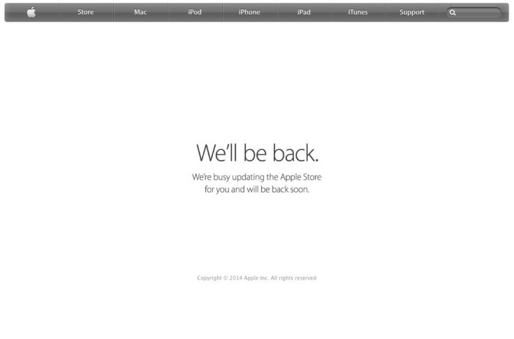 Apple Store down