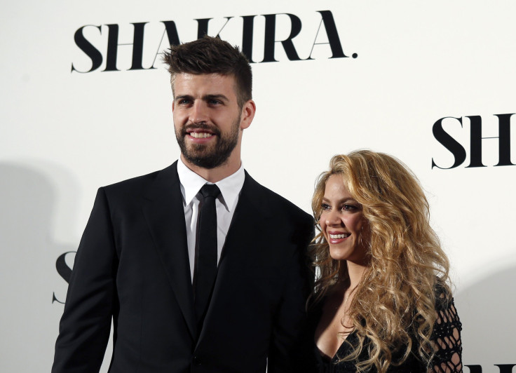 Shakira with partner