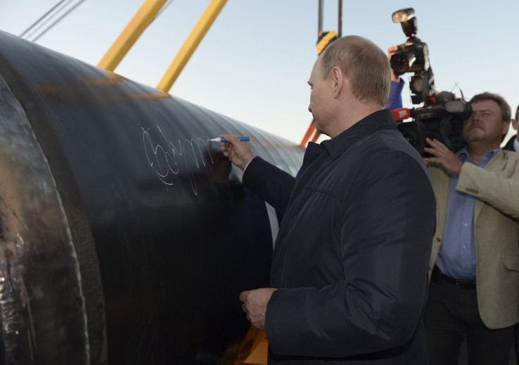 Vladimir Putin Russia Gas Pipeline