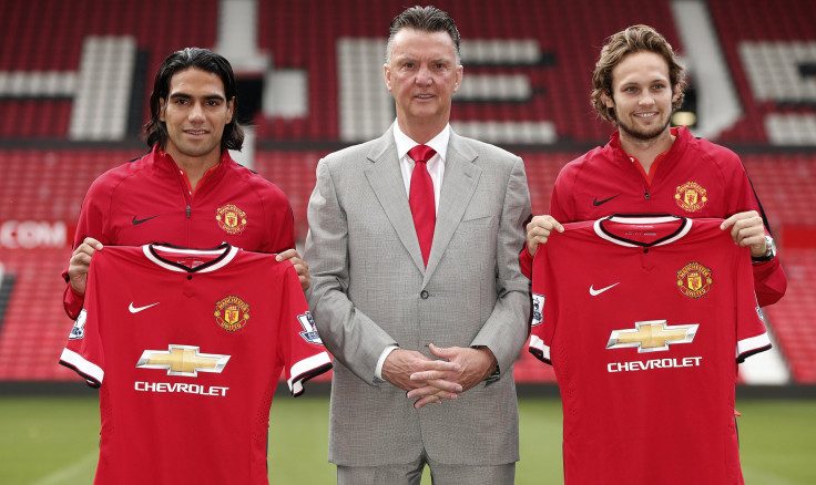 Radamel Falcao, Louis van Gaal, Daley Blind