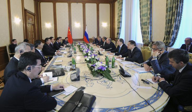 China-Russia meeting