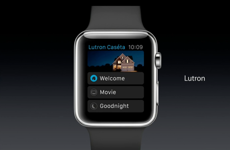 apple watch apps features lutron